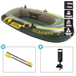 Minko Bateaux Magasin -Minko Bateaux Magasin bateau gonflable intex seahawk 2 2 rames gonfleur 1