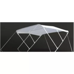 Bimini Alu Brossé 3 Arceaux - Blanc - ORANGEMARINE 225 (largeur) X 140 (hauteur) X 180 (longueur) Cm -Minko Bateaux Magasin bimini alu brosse 3 arceaux blanc orangemarine 225 largeur x 140 hauteur x 180 longueur cm 2