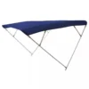 Bimini Alu Brossé 4 Arceaux - Bleu - ORANGEMARINE 225 (largeur) X 140 (hauteur) X 255 (longueur) Cm - BLEU