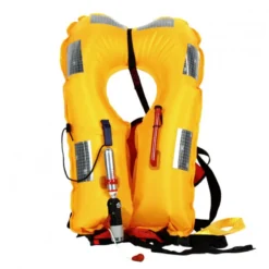 Gilet Gonflable ESSENTIAL ZIP Automatique Avec Harnais 170 N - Rouge -Minko Bateaux Magasin gilet gonflable essential zip automatique avec harnais 170 n rouge 10