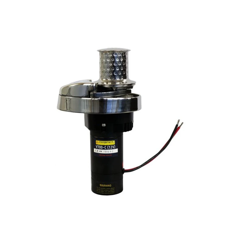 GUINDEAU ÉLECTRIQUE 700W 12V - INOX - 8MM DIN/ISO VERTICAL AVEC POUPÉE - ORANGEMARINE 4 GUINDEAU ÉLECTRIQUE 700W 12V - INOX - 8MM DIN/ISO VERTICAL AVEC POUPÉE - ORANGEMARINE – Image 4