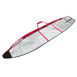 HOUSSE HOWZIT SUP RACE GRIS/ROUGE 12.6 -Minko Bateaux Magasin housse howzit sup race gris rouge 126 6