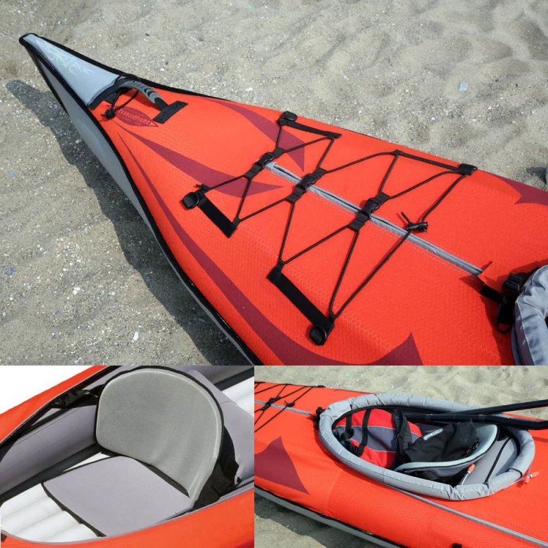 KAYAK GONFLABLE ADVANCED ELEMENTS FRAME CONVERTIBLE ROUGE 5 KAYAK GONFLABLE ADVANCED ELEMENTS FRAME CONVERTIBLE ROUGE – Image 5