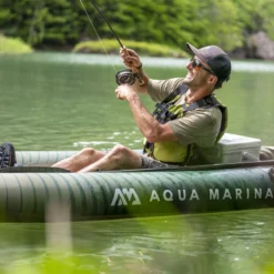 KAYAK GONFLABLE AQUA MARINA CALIBER PECHE -Minko Bateaux Magasin kayak gonflable aqua marina caliber peche 8