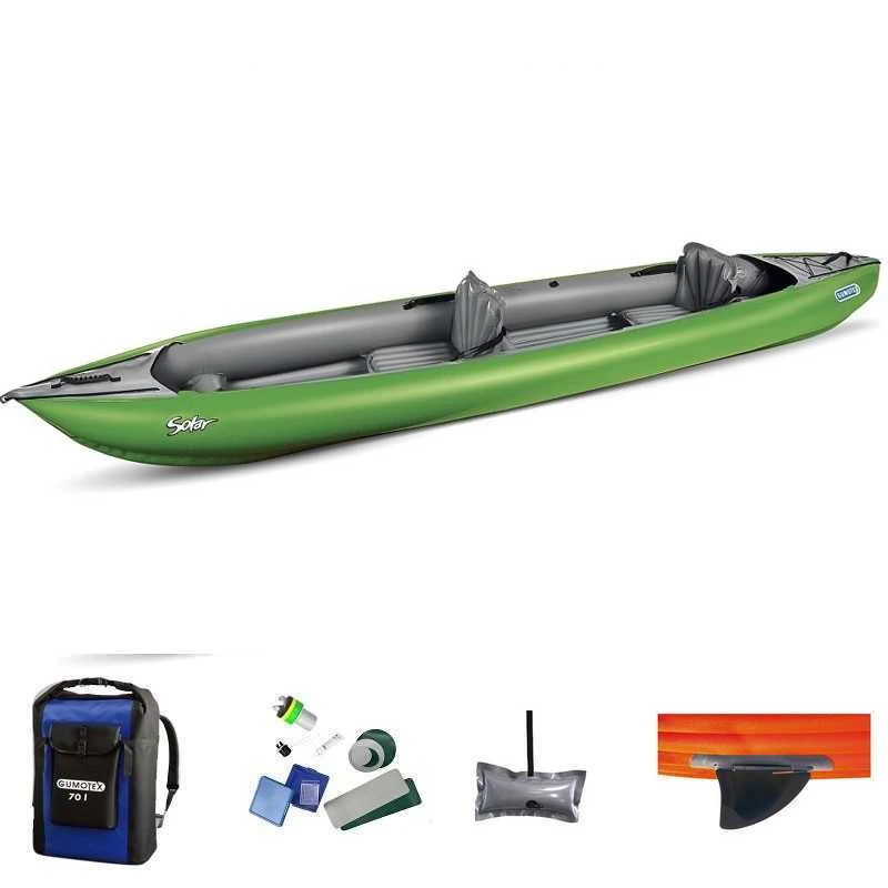 KAYAK GUMOTEX SOLAR VERT 2 PLACES 1 KAYAK GUMOTEX SOLAR VERT 2 PLACES
