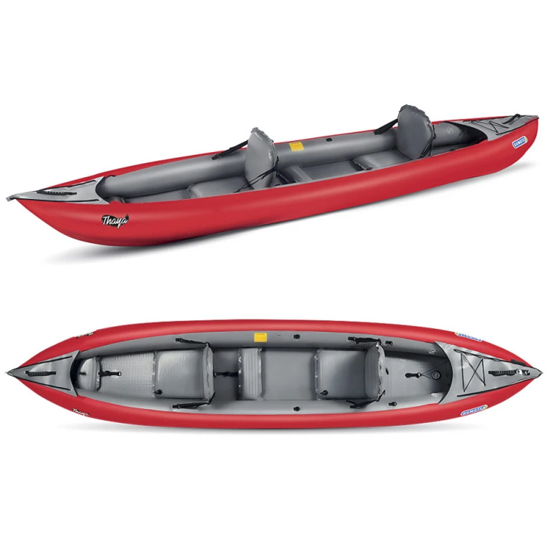 KAYAK GUMOTEX THAYA 2 PLACES CONVERTIBLE ROUGE 2 KAYAK GUMOTEX THAYA 2 PLACES CONVERTIBLE ROUGE – Image 2