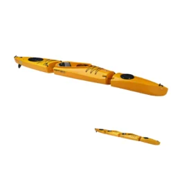 KAYAK MODULABLE POINT 65°N MERCURY GTX DUO JAUNE -Minko Bateaux Magasin kayak modulable point 65n mercury gtx duo jaune 2