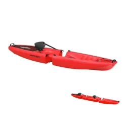 KAYAK MODULABLE SIT ON TOP POINT 65°N FALCON TANDEM ROUGE -Minko Bateaux Magasin kayak modulable sit on top point 65n falcon tandem rouge 2