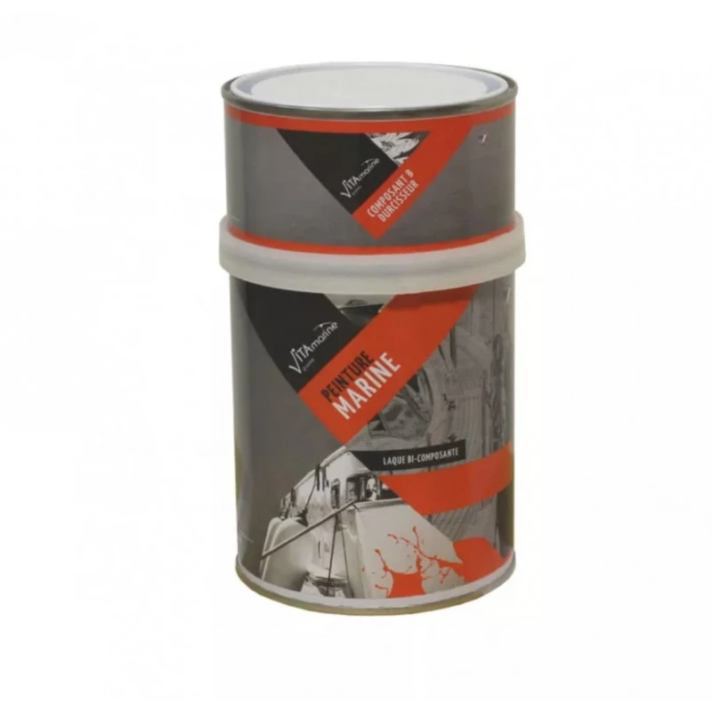 LAQUE POLYURÉTHANE BICOMPOSANTS PU590 - VITAMARINE 2.5 L ROUGE 2 LAQUE POLYURÉTHANE BICOMPOSANTS PU590 - VITAMARINE 2.5 L ROUGE – Image 2