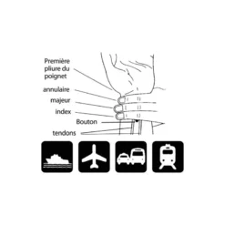 LOT DE BRACELETS ANTI MAL DE MER (X2) - SEABAND -Minko Bateaux Magasin lot de bracelets anti mal de mer x2 seaband 2