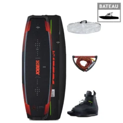Pack Wakeboard Jobe Logo 138 & Chausses Unit (40/44)