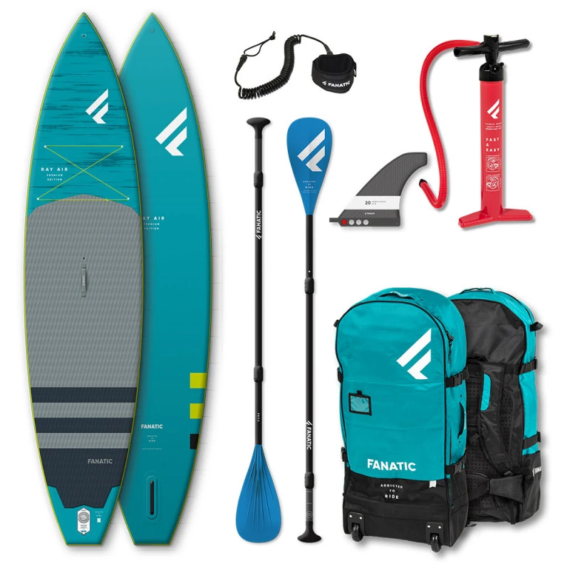 PADDLE FANATIC RAY AIR 11.6x31 PREMIUM 2022 GONFLABLE COMPLET 1 PADDLE FANATIC RAY AIR 11.6x31 PREMIUM 2022 GONFLABLE COMPLET