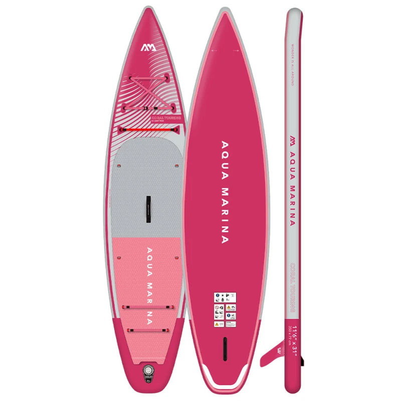 PADDLE GONFLABLE AQUA MARINA CORAL 11.6 TOURING RASPBERRY 2023 9 PADDLE GONFLABLE AQUA MARINA CORAL 11.6 TOURING RASPBERRY 2023 – Image 9