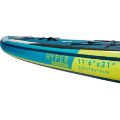 PADDLE GONFLABLE AQUA MARINA HYPER 11.6 2022 -Minko Bateaux Magasin paddle gonflable aqua marina hyper 116 2022 2