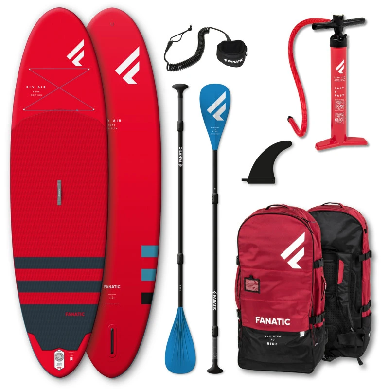 PADDLE GONFLABLE FANATIC FLY AIR 9.8 PURE ROUGE 2 PADDLE GONFLABLE FANATIC FLY AIR 9.8 PURE ROUGE – Image 2