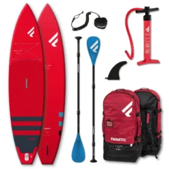 PADDLE GONFLABLE FANATIC RAY AIR 11.6 X 31 PURE ROUGE 2022