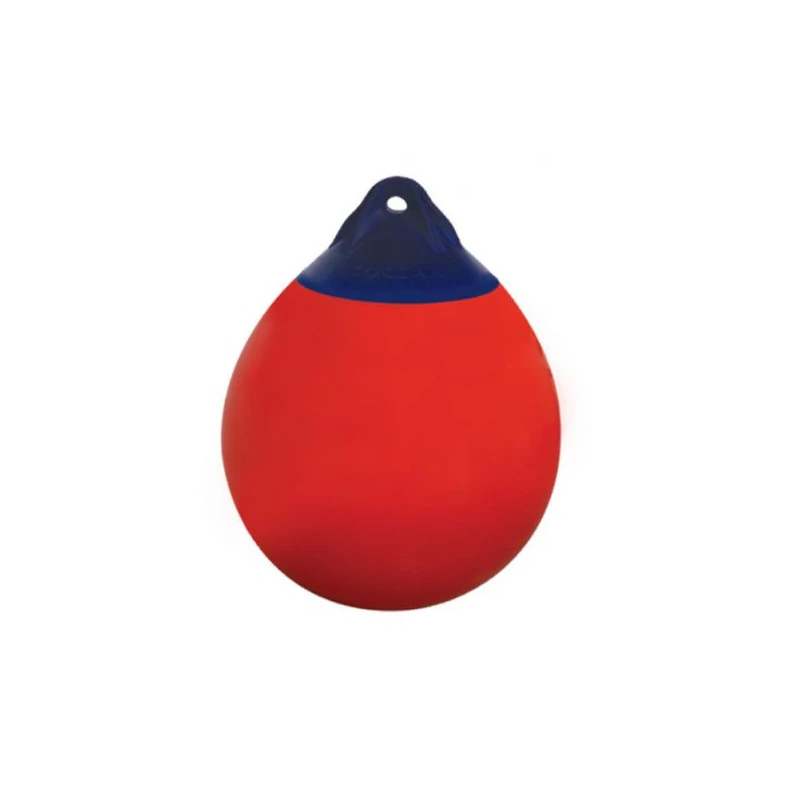 PARE-BATTAGE SPHÉRIQUE BLEU / ROUGE- OCEAN R0 - (Ø 22 X L 30 Cm) 2 PARE-BATTAGE SPHÉRIQUE BLEU / ROUGE- OCEAN R0 - (Ø 22 X L 30 Cm) – Image 2