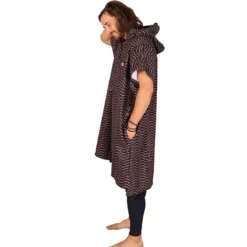 PONCHO AFTER ESSENTIAL WAVES NOIR TU -Minko Bateaux Magasin poncho after essential waves noir tu 4