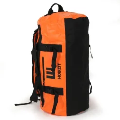 Sac De Voyage étanche DUFFEL BAG 90L HOWZIT - ORANGE -Minko Bateaux Magasin sac de voyage etanche duffel bag 90l howzit orange black 8