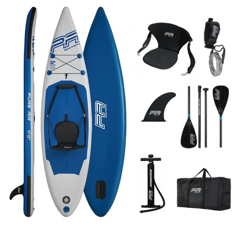 SUP KAYAK GONFLABLE AQUA MARINA PURE AIR 11.0 HYBRID 2023 2 SUP KAYAK GONFLABLE AQUA MARINA PURE AIR 11.0 HYBRID 2023 – Image 2