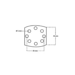 SUPPORT BOUÉE FER À CHEVAL GRAND MODÈLE -Minko Bateaux Magasin support bouee fer a cheval grand modele 2