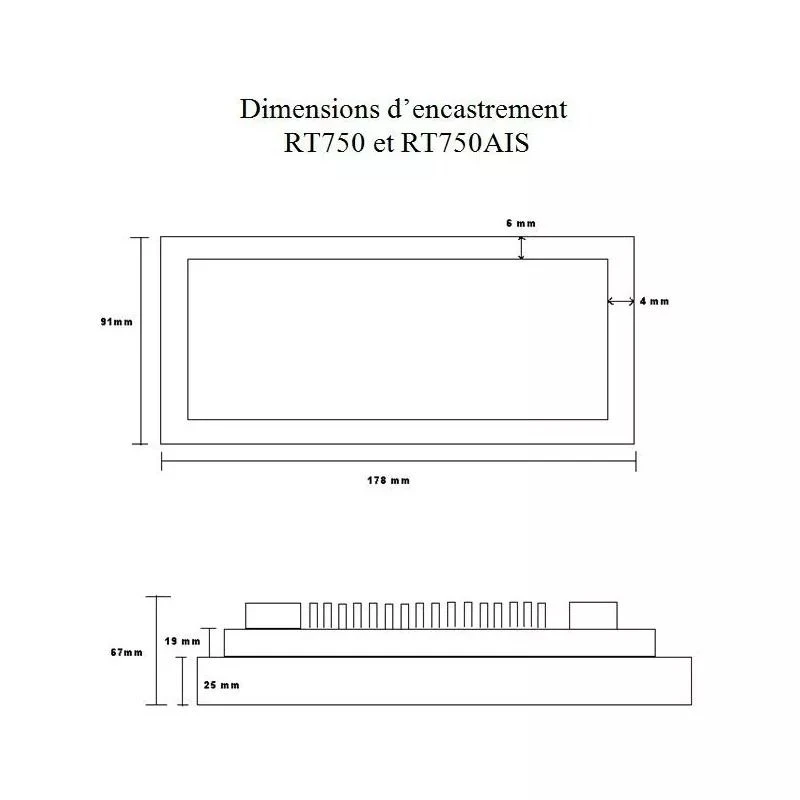 VHF Fixe RT750 V2 AIS Avec Antenne GPS Intégré - NAVICOM 3 VHF Fixe RT750 V2 AIS Avec Antenne GPS Intégré - NAVICOM – Image 3