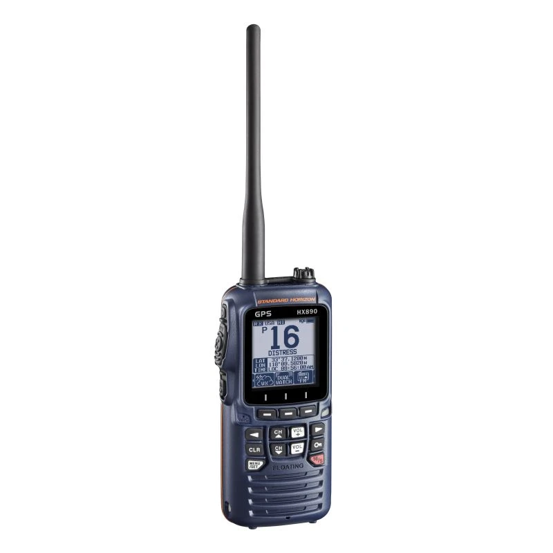 VHF Portable HX890E NAVY Avec GPS Intégré - STANDARD HORIZON 3 VHF Portable HX890E NAVY Avec GPS Intégré - STANDARD HORIZON – Image 3